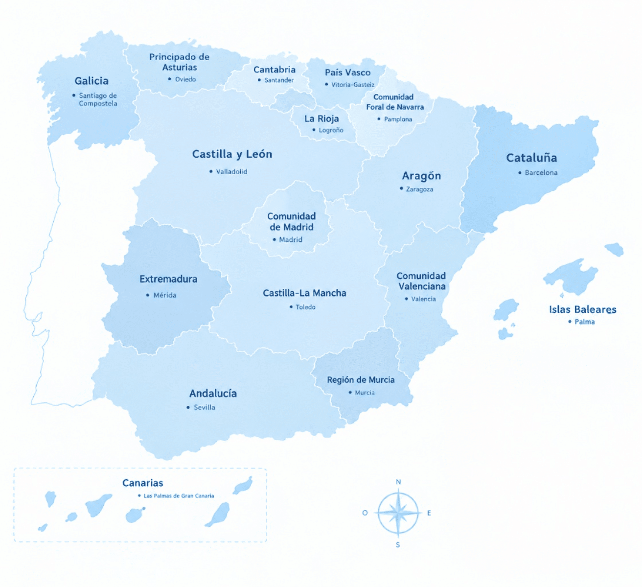 Mapa de España